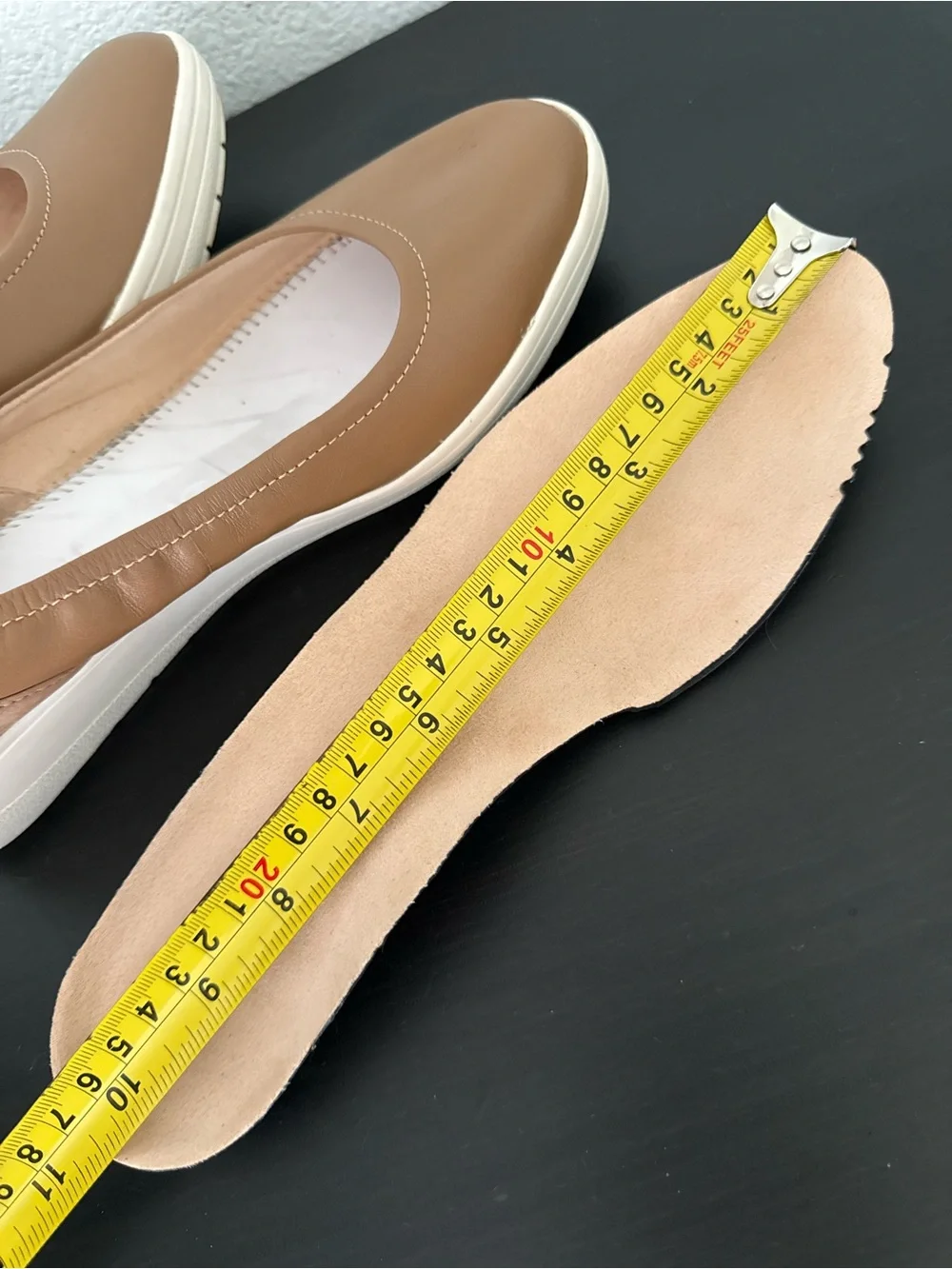 Vionic Leather Jacey Wedge Toffee Orthotic Arch Support